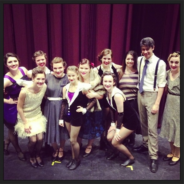 Photo Flash: Saturday Intermission Pics, Feb 2, Part 2 - CINDERELLA's Stepsisters, MORMON Wigs, HAIR & More! Image