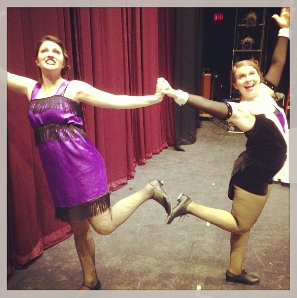 Photo Flash: Saturday Intermission Pics, Feb 2, Part 2 - CINDERELLA's Stepsisters, MORMON Wigs, HAIR & More! Image