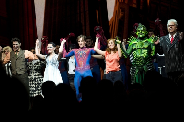 Photo Flash: SPIDER-MAN Cast Celebrates Super-Fan Christine Antosca Image