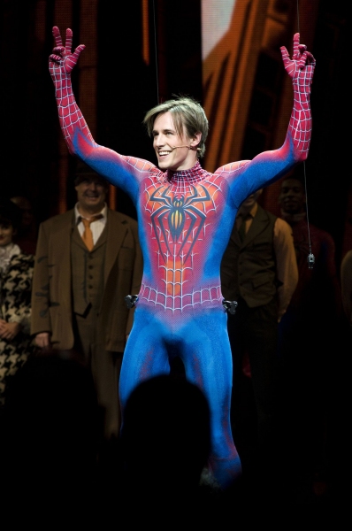 Photo Flash: SPIDER-MAN Cast Celebrates Super-Fan Christine Antosca Image