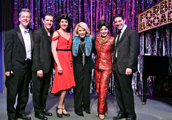 Photo Flash: Joan Rivers Visits FORBIDDEN BROADWAY! Image