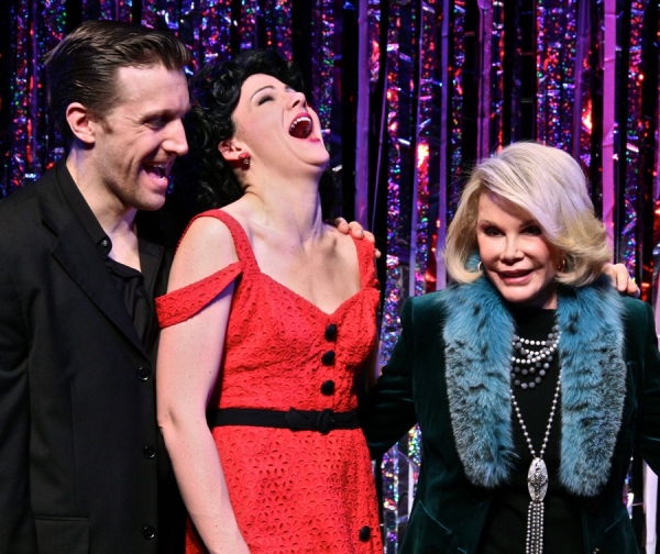 Photo Flash: Joan Rivers Visits FORBIDDEN BROADWAY! Image