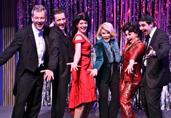 Photo Flash: Joan Rivers Visits FORBIDDEN BROADWAY! Image