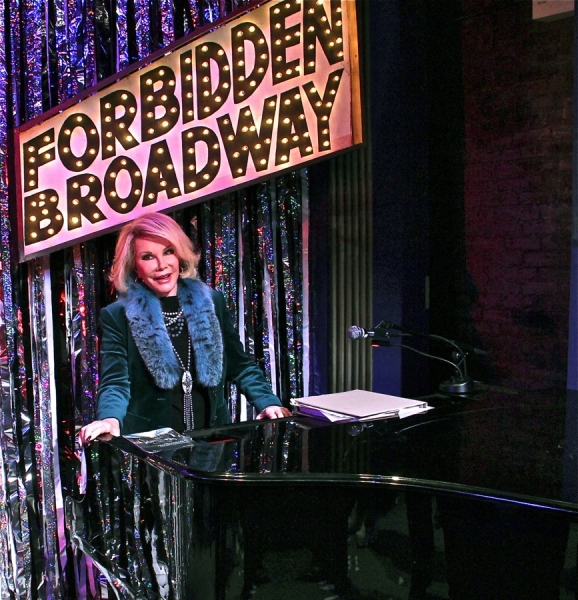 Photo Flash: Joan Rivers Visits FORBIDDEN BROADWAY! Image