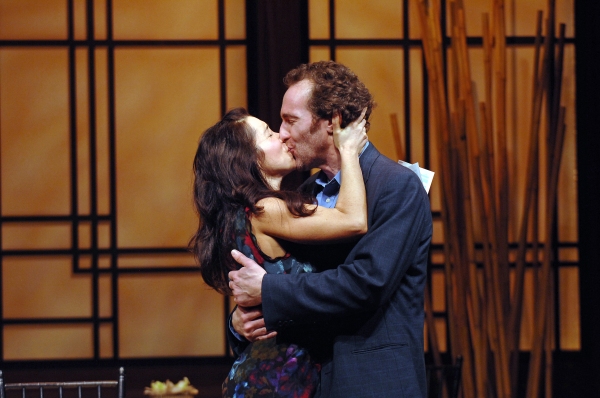 Robin Abramson as Annabelle and Gregory Johnstone as Jeff Photo