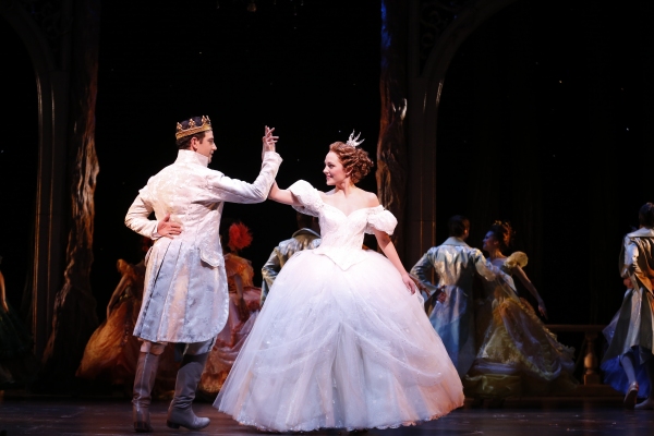 Photo Flash: Laura Osnes and Santino Fontana at the Ball in CINDERELLA! Image