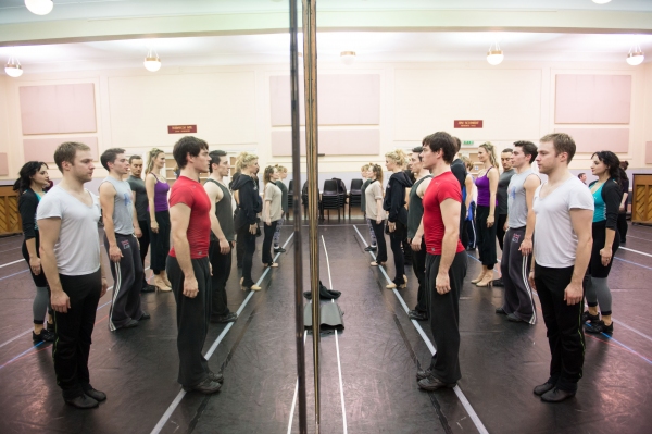 Photo Coverage: A CHORUS LINE In Rehearsal - Begins Previews Tonight! Image