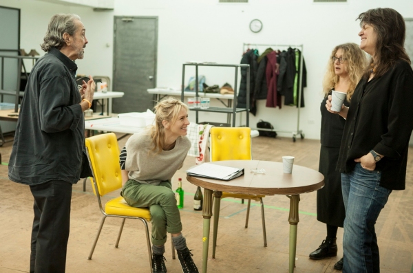 Photo Flash: In Rehearsal with Carol Kane, Pam MacKinnon and the Cast of THE LYING LESSON Image