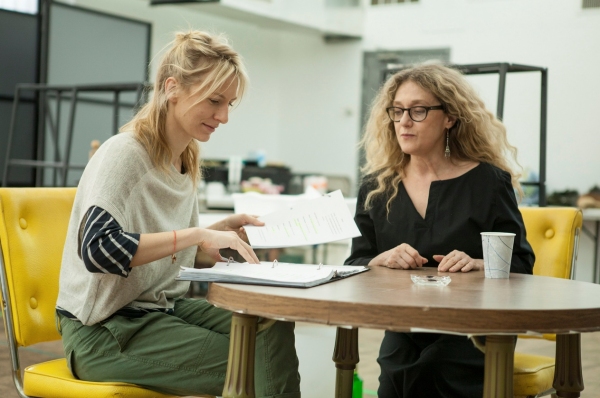 Photo Flash: In Rehearsal with Carol Kane, Pam MacKinnon and the Cast of THE LYING LESSON Image