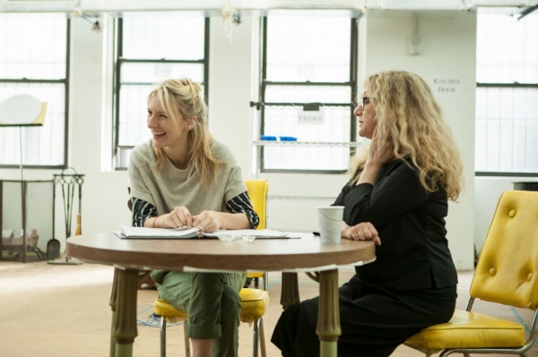 Photo Flash: In Rehearsal with Carol Kane, Pam MacKinnon and the Cast of THE LYING LESSON Image