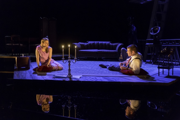 Photo Flash: First Look at Cherry Jones, Celia Keenan-Bolger, Zachary Quinto, Brian J. Smith and More in A.R.T.'s THE GLASS MENAGERIE 