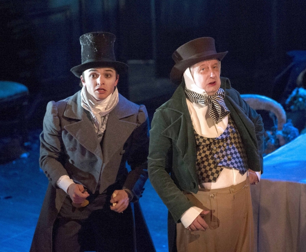 Taylor Jay-Davies (Young Pip) and Brian Pettifer (Wemmick) Photo