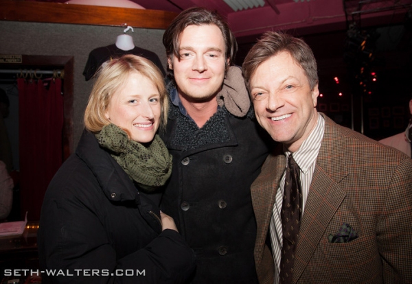 Photo Flash: CAT ON A HOT TIN ROOF's Benjamin Walker, Emily Bergl and More Join Jim Caruso's Cast Party at Birdland Image