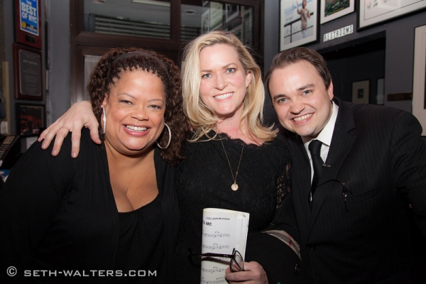 Photo Flash: CAT ON A HOT TIN ROOF's Benjamin Walker, Emily Bergl and More Join Jim Caruso's Cast Party at Birdland Image