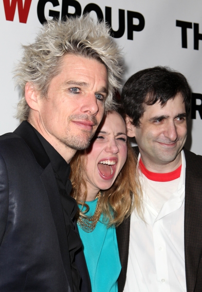 Ethan Hawke, Zoe Kazan & Jonathan Marc Sherman Photo