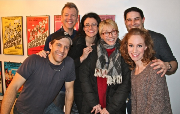 Photo Flash: Sandy Duncan Visits FORBIDDEN BROADWAY! Image