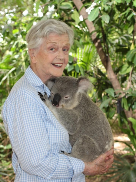 Photo Flash: Angela Lansbury Makes a Koala Friend Down Under Image