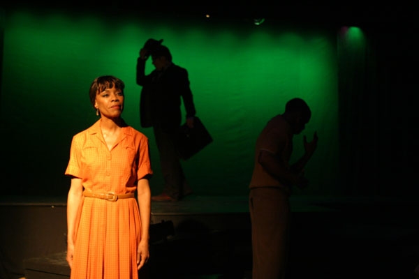 Kimi Walker, Bruce Ladd and J Patrick Wise in the Actors Co-op production of "To Be Y Photo