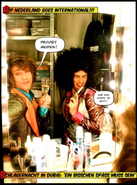 Photo Flash: Saturday Intermission Pics, Feb 9 - Broadway Snowman, ANNIE's Entourage, HAIR Does MOTOWN and More! Image