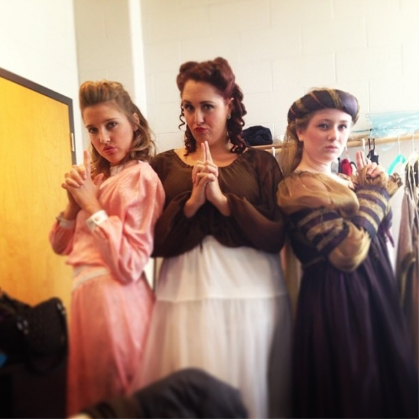 Photo Flash: Saturday Intermission Pics, Feb 9 - Broadway Snowman, ANNIE's Entourage, HAIR Does MOTOWN and More! Image