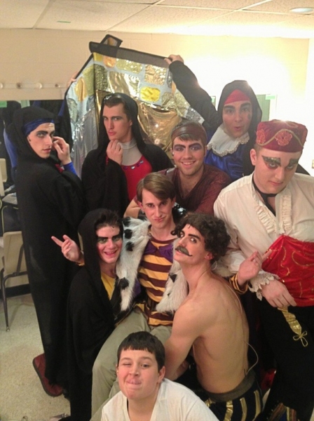 Photo Flash: Saturday Intermission Pics, Feb 9, Part 2 - CINDERELLA's Greg Hildreth & Santino Fontana, THE LION KING's Knitting Club and More! Image