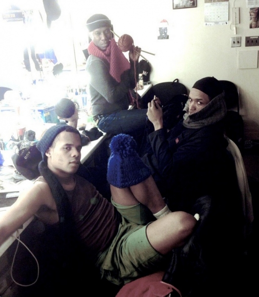 Photo Flash: Saturday Intermission Pics, Feb 9, Part 2 - CINDERELLA's Greg Hildreth & Santino Fontana, THE LION KING's Knitting Club and More! Image