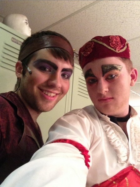 Photo Flash: Saturday Intermission Pics, Feb 9, Part 2 - CINDERELLA's Greg Hildreth & Santino Fontana, THE LION KING's Knitting Club and More! Image