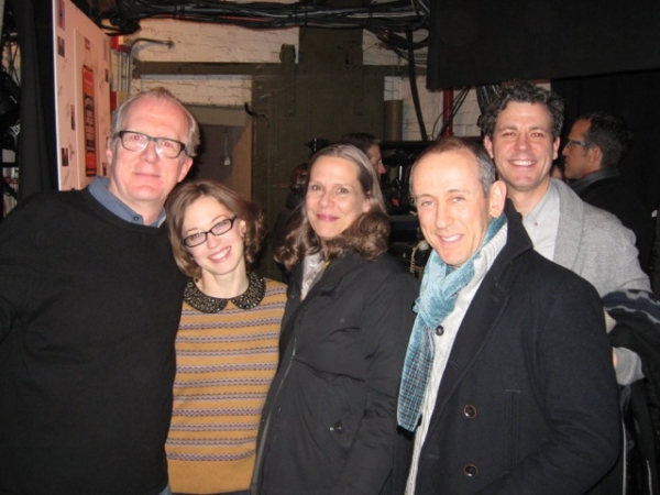Photo Flash: Nicholas Hytner Visits WHO'S AFRAID OF VIRGINIA WOOLF? Image