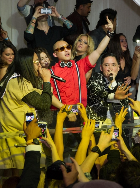 Photo Flash: Far East Movement Performs at Las Vegas' PURE Nightclub 