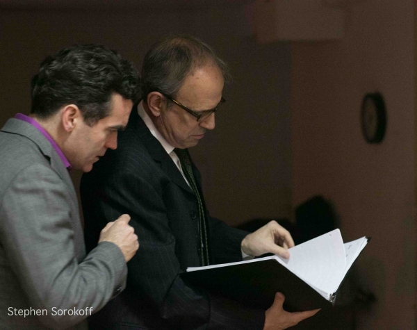 Brian d'Arcy James & Ross Patterson, music director Photo