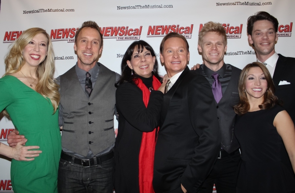 Carson Kressely and the cast of NEWSical the Musical Photo