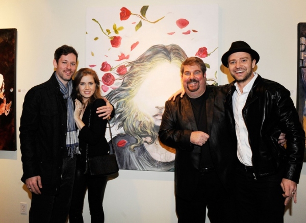 Photo Flash: Trigg Ison Fine Art, Amy Adams and Justin Timberlake Present  Darren Le Gallo Exhibition in Hollywood Image