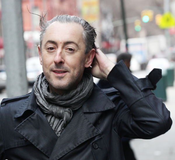 Photo Coverage:  Alan Cumming Helps Install MACBETH Marquee Image