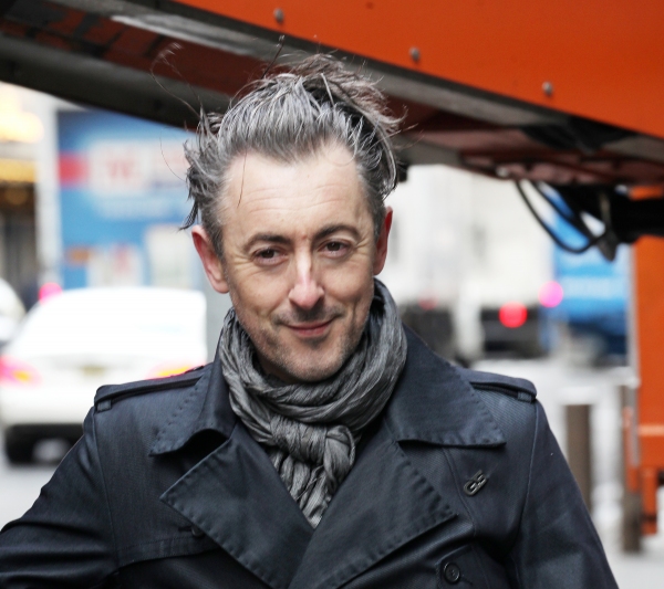 Photo Coverage:  Alan Cumming Helps Install MACBETH Marquee Image