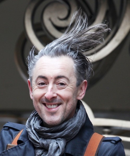 Photo Coverage:  Alan Cumming Helps Install MACBETH Marquee Image