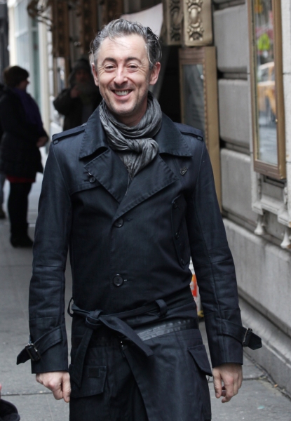 Photo Coverage:  Alan Cumming Helps Install MACBETH Marquee Image