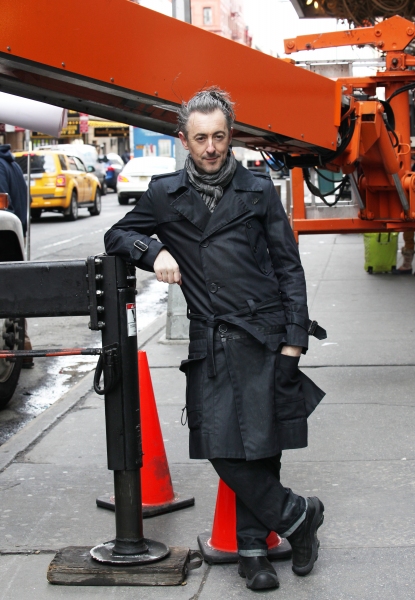 Photo Coverage:  Alan Cumming Helps Install MACBETH Marquee Image
