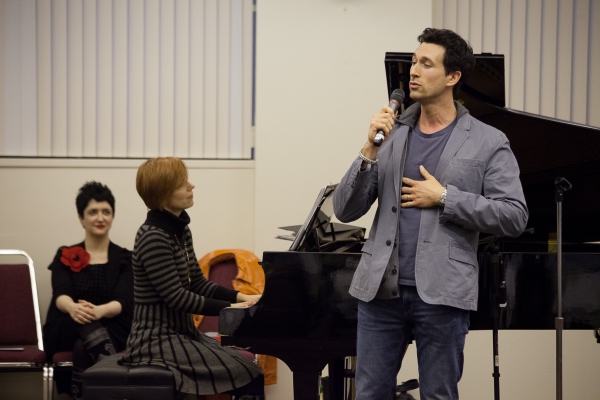 Photo Flash: Cast of Broadway's MAMMA MIA! Teams Up with Sing For Your Seniors 
