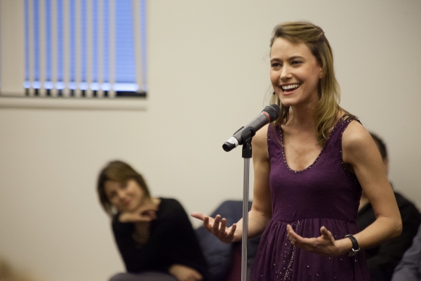Photo Flash: Cast of Broadway's MAMMA MIA! Teams Up with Sing For Your Seniors Image