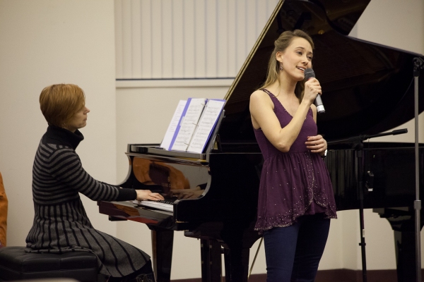 Photo Flash: Cast of Broadway's MAMMA MIA! Teams Up with Sing For Your Seniors Image