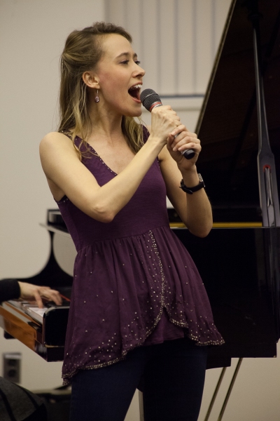 Photo Flash: Cast of Broadway's MAMMA MIA! Teams Up with Sing For Your Seniors Image