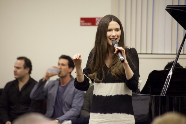 Photo Flash: Cast of Broadway's MAMMA MIA! Teams Up with Sing For Your Seniors Image