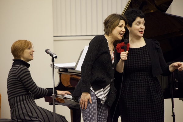Photo Flash: Cast of Broadway's MAMMA MIA! Teams Up with Sing For Your Seniors Image