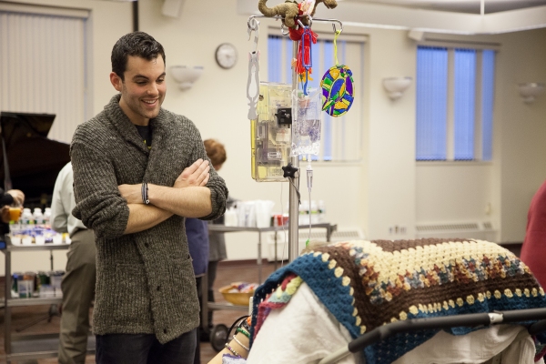 Photo Flash: Cast of Broadway's MAMMA MIA! Teams Up with Sing For Your Seniors Image