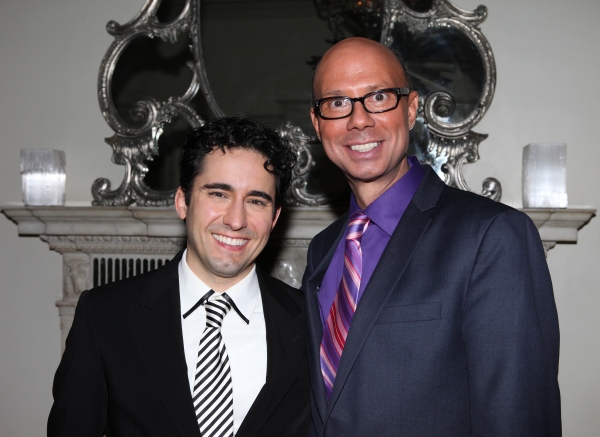 Richard Ridge with John Lloyd Young  Photo