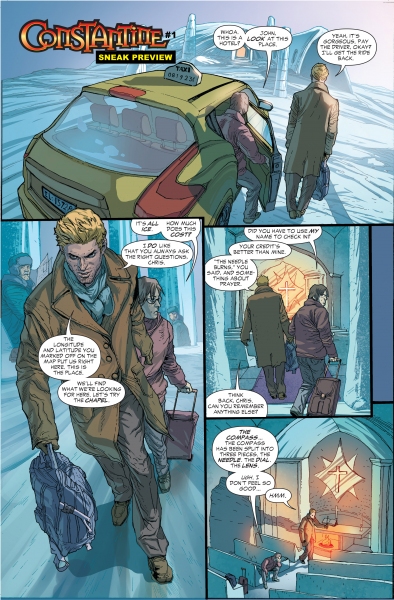 Photo Flash: First Look at DC Comics' CONSTANTINE #1 Image