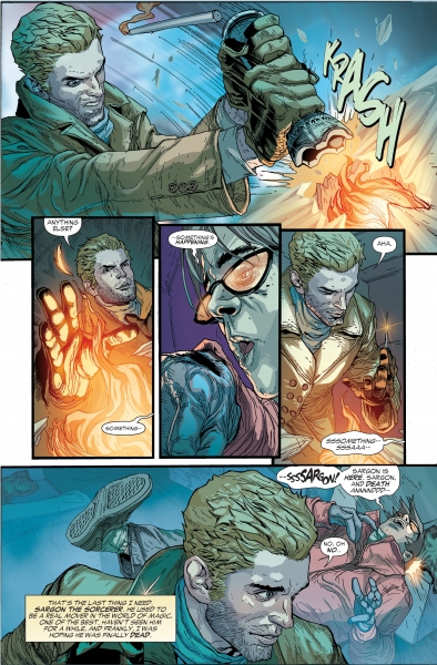 Photo Flash: First Look at DC Comics' CONSTANTINE #1 Image