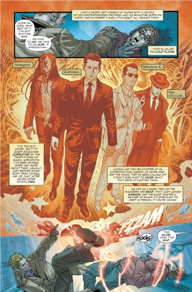 Photo Flash: First Look at DC Comics' CONSTANTINE #1 Image