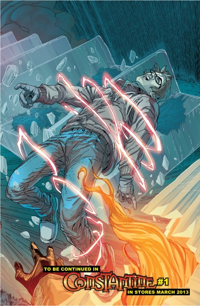 Photo Flash: First Look at DC Comics' CONSTANTINE #1 Image