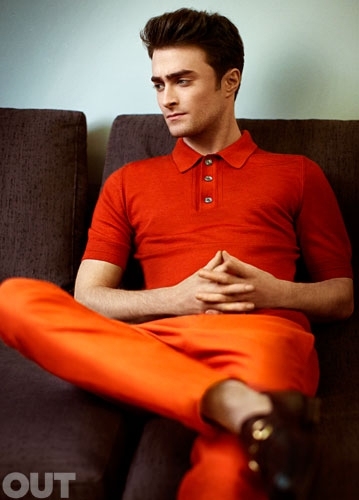Photo Flash: Daniel Radcliffe Featured in OUT Magazine Image